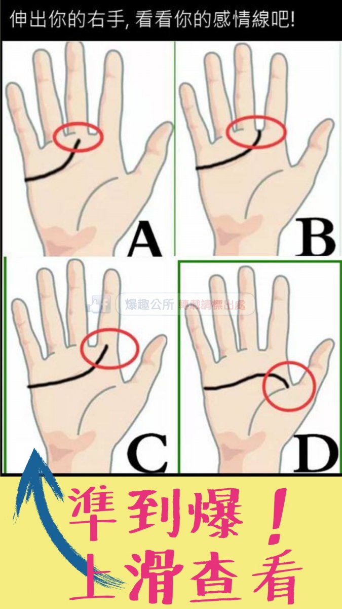 感情线怎么看？网从手相算命的角度告诉你